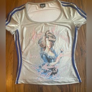 Dolce and Gabbana graphic t shirt